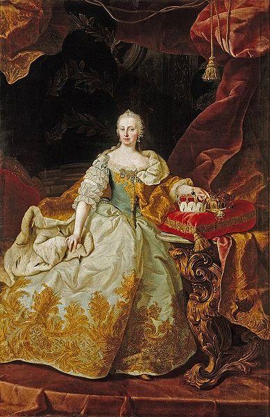 MEYTENS, Martin van Portrait of Maria Theresia of Austria Germany oil painting art